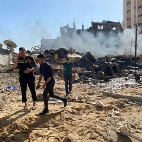 Gaza crisis, May 2021 